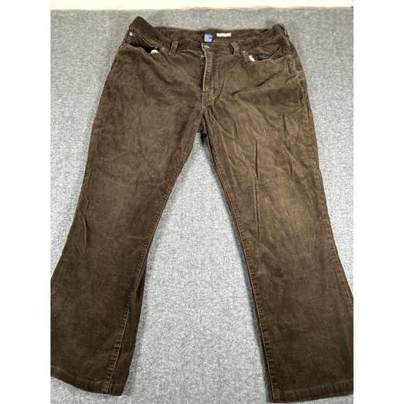 Polo Ralph Lauren Corduroy Pants Mens 40x30 Brown Tan Classic Fit Stretch Cords - Picture 1 of 7